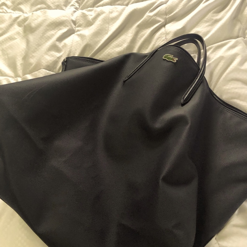 Blue tote bag